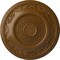 Ekena Millwork Nestor Ceiling Medallion (Fits Canopies up to 5"), Hand-Painted Smokey Topaz, 25 7/8"OD x 2 1/4"P CM25NESTF - alternate 1